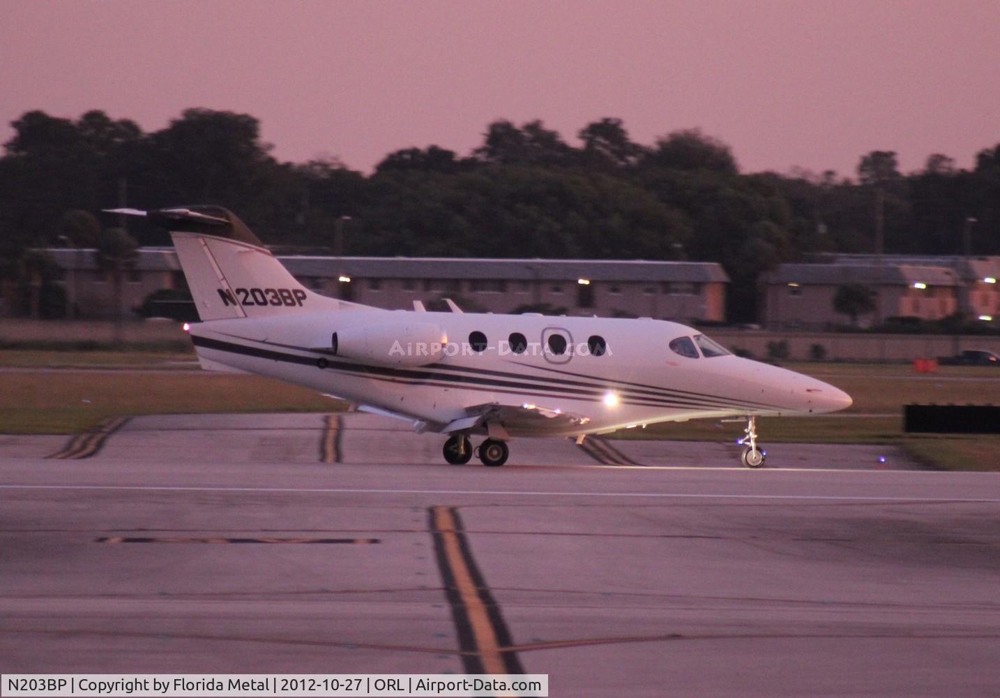 N203BP, 2007 Hawker Beechcraft Corp 390 C/N RB-203, Raytheon 390