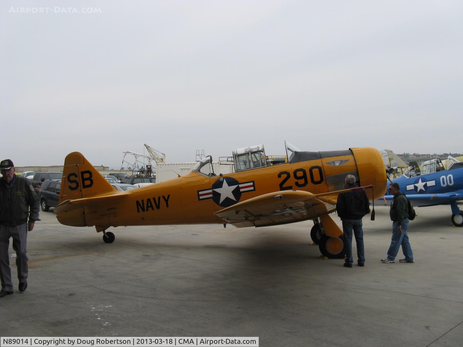 N89014, 1943 North American SNJ-5 Texan Texan C/N 84865, 1943 North American SNJ-5, P&W R-1340 Wasp 600 Hp