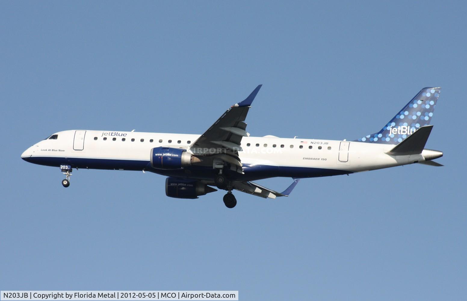 N203JB, 2006 Embraer 190AR (ERJ-190-100IGW) C/N 19000023, Jet Blue E190
