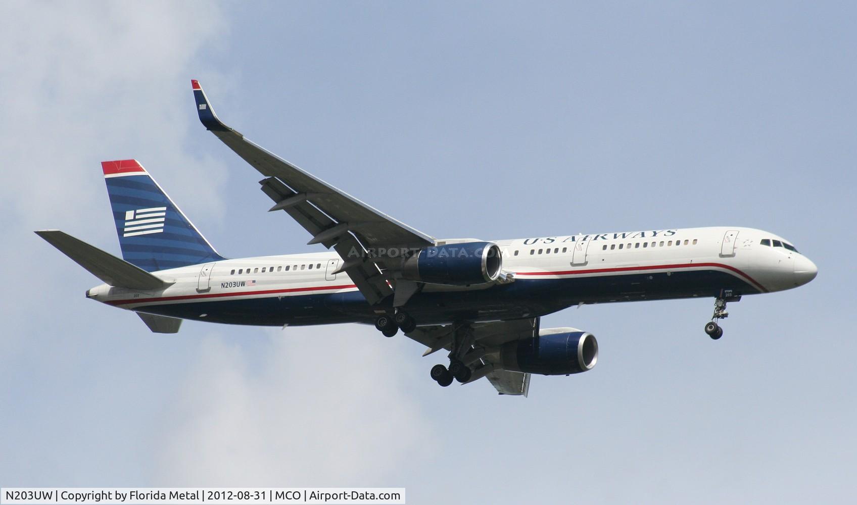 N203UW, 2000 Boeing 757-23N C/N 30548, USAirways 757