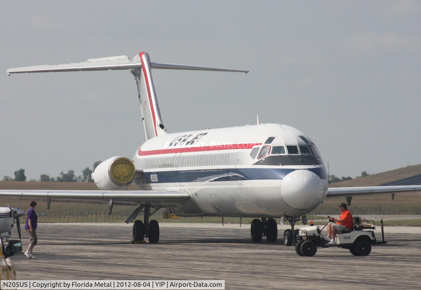 N205US, 1976 McDonnell Douglas DC-9-32F C/N 47690, USA Jet DC-9-32