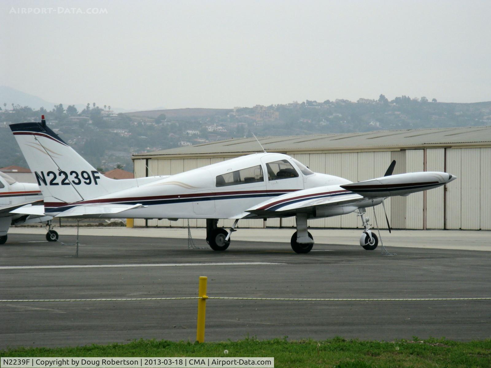 N2239F, 1966 Cessna 310L C/N 310L-0039, 1966 Cessna 310L, two Continental IO-470s 260 Hp each.