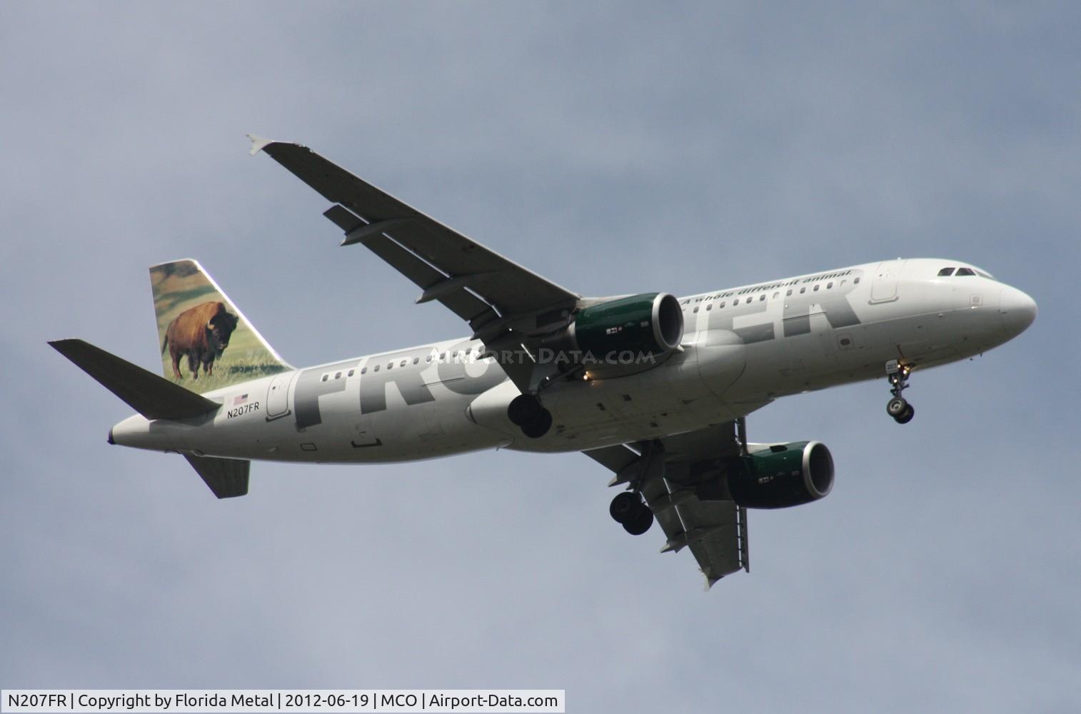 N207FR, 2010 Airbus A320-214 C/N 4307, Frontier 