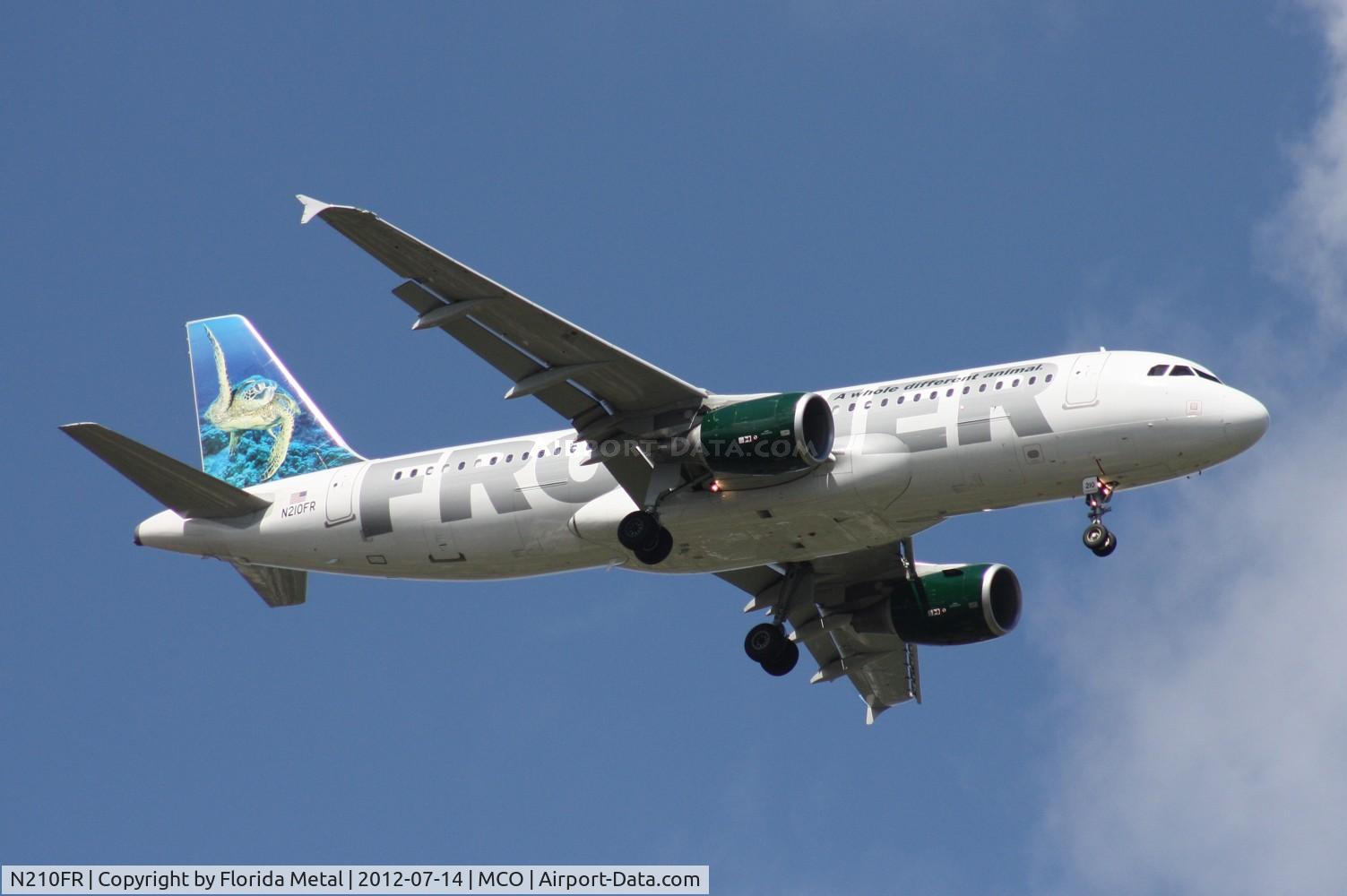 N210FR, 2011 Airbus A320-214 C/N 4668, Frontier 