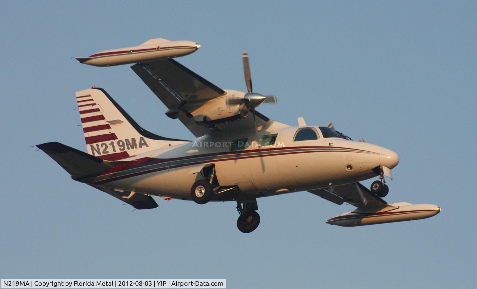 N219MA, 1981 Mitsubishi MU-2B-40 Solitaire C/N 440 S.A., MU-2B