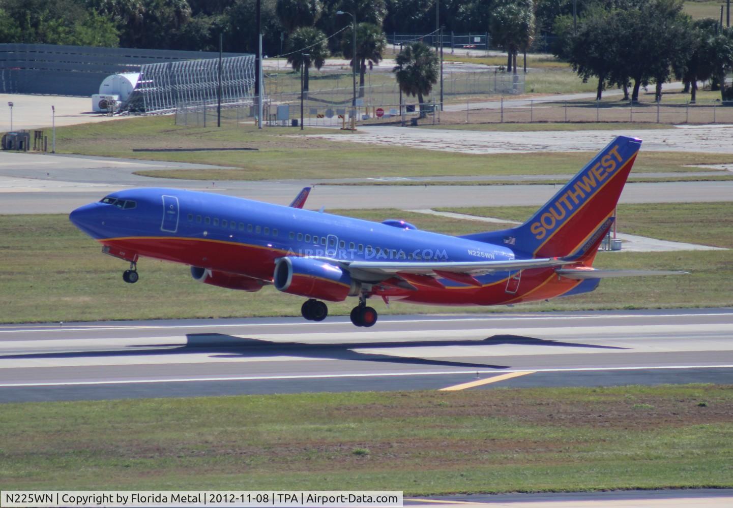 N225WN, 2005 Boeing 737-7H4 C/N 34333, Southwest 737