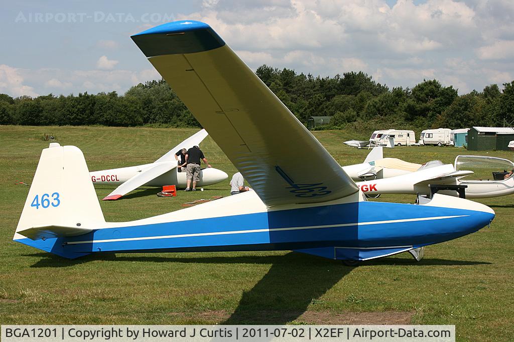 BGA1201, 1964 Elliots Of Newbury EON 460 SERIES 1A C/N EON-S-014, At the Dorset Gliding Club airfield at Eyres Field, Gallows Hill.
