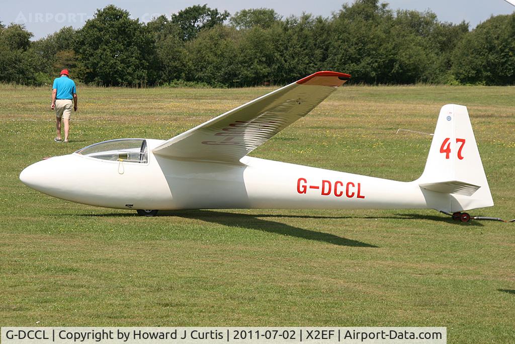 G-DCCL, 1967 Schleicher Ka-6E Rhonsegler C/N 4129, At the Dorset Gliding Club airfield at Eyres Field, Gallows Hill. Coded 47.