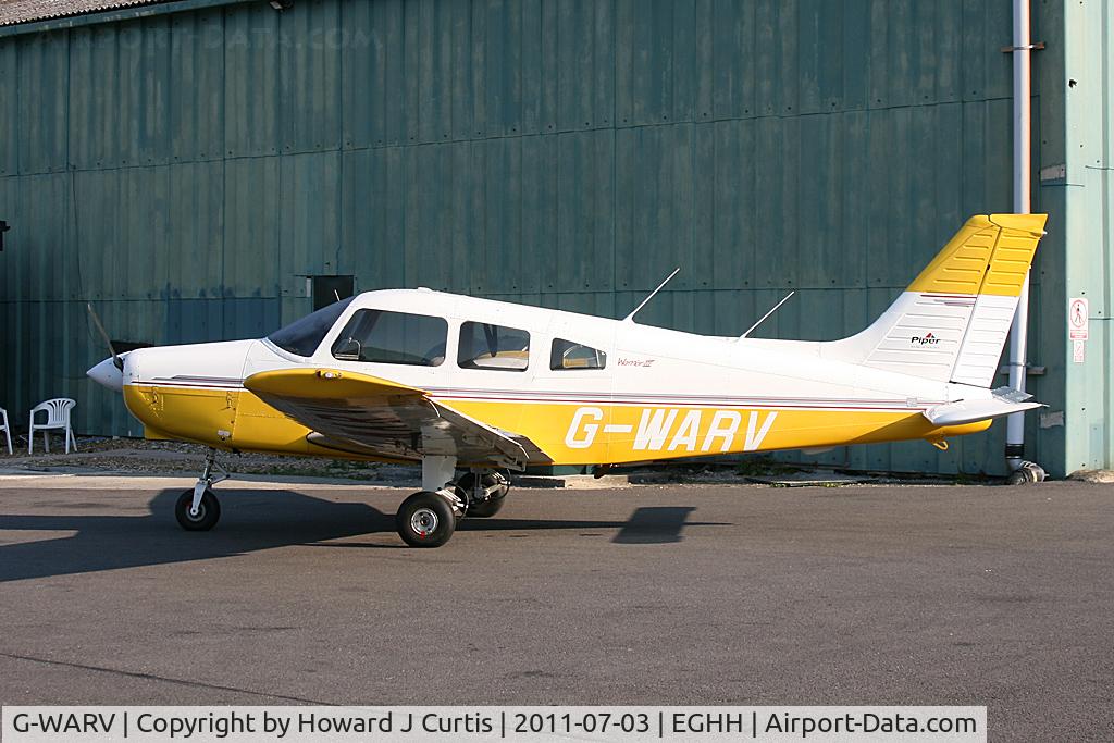 G-WARV, 1998 Piper PA-28-161 Cherokee Warrior III C/N 2842036, Privately owned.