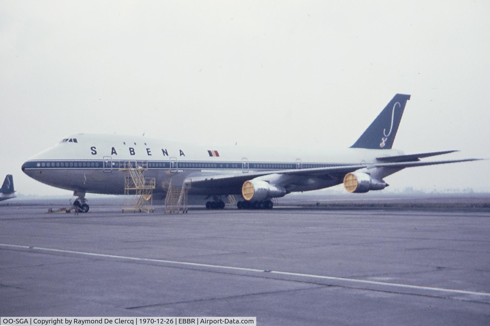 OO-SGA, 1970 Boeing 747-129 C/N 20401, 1970 Boeing 747-129