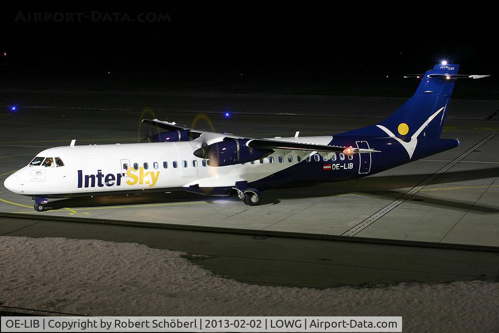 OE-LIB, 2012 ATR N700SV C/N 1038, OE-LIB @ LOWG