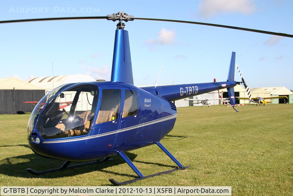 G-TBTB, 2006 Robinson R44 Raven C/N 1559, Robinson R44 Raven, Fishburn Airfield, October 13th 2012.