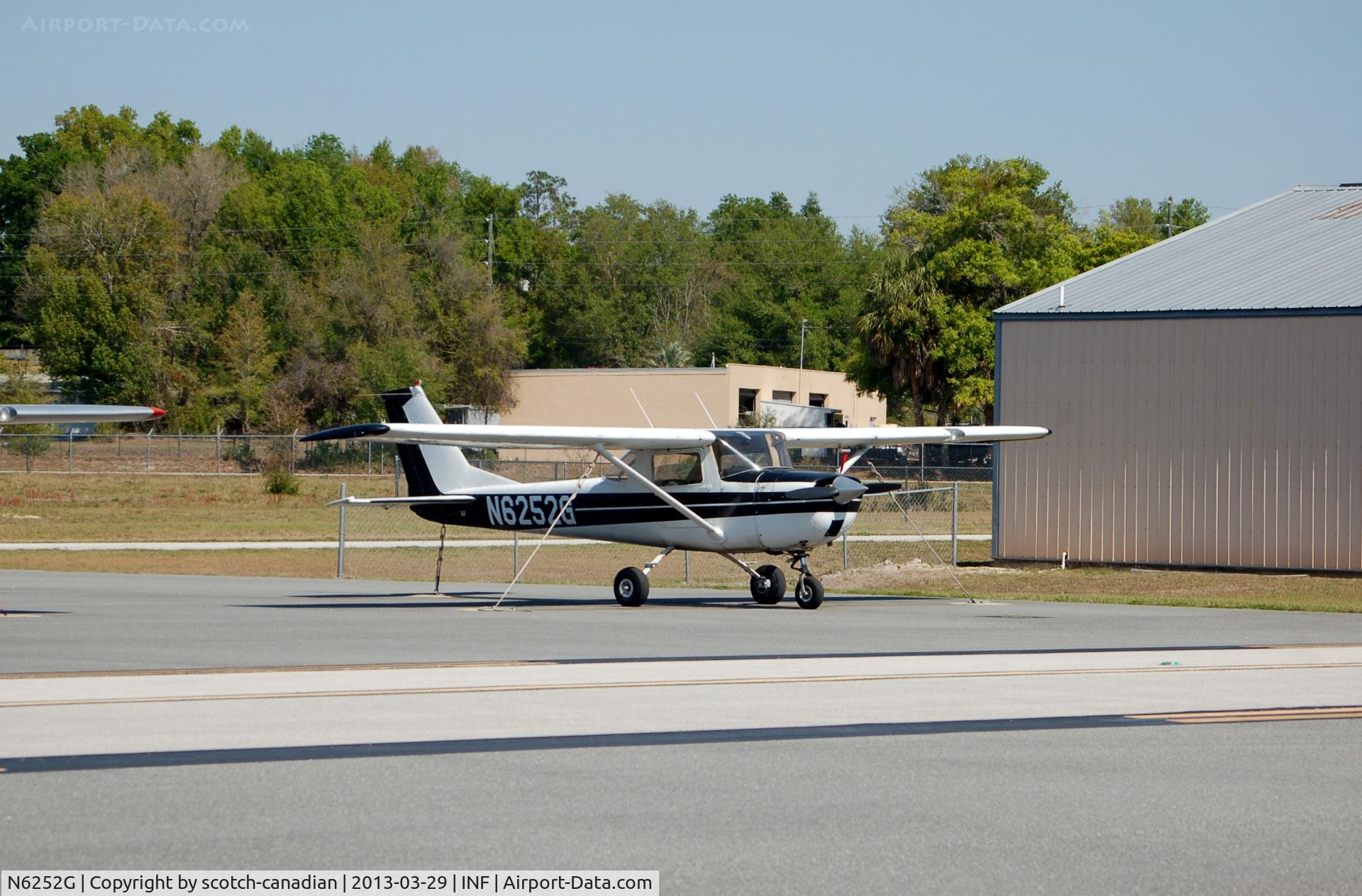 N6252G, 1970 Cessna 150K C/N 15071752, 1970 Cessna 150K, N6252G, at Inverness Airport, Inverness, FL