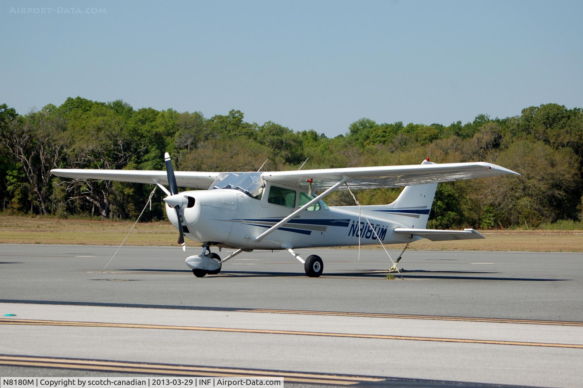 N8180M, 1972 Cessna 172L C/N 17260570, 1972 Cessna 172L, N8180M, at Inverness Airport, Inverness, FL