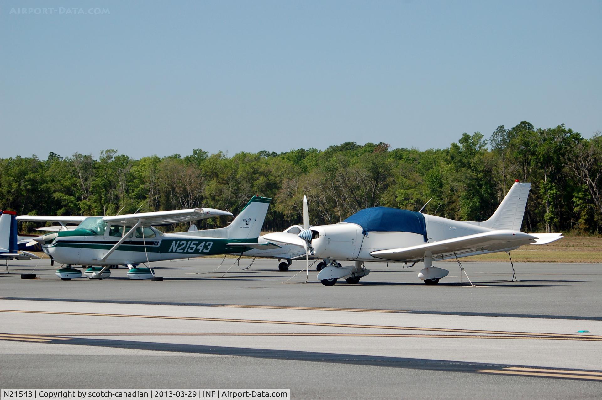 N21543, 1974 Cessna 172M C/N 17263967, 1974 Cessna 172M, N21543, at Inverness Airport, Inverness, FL