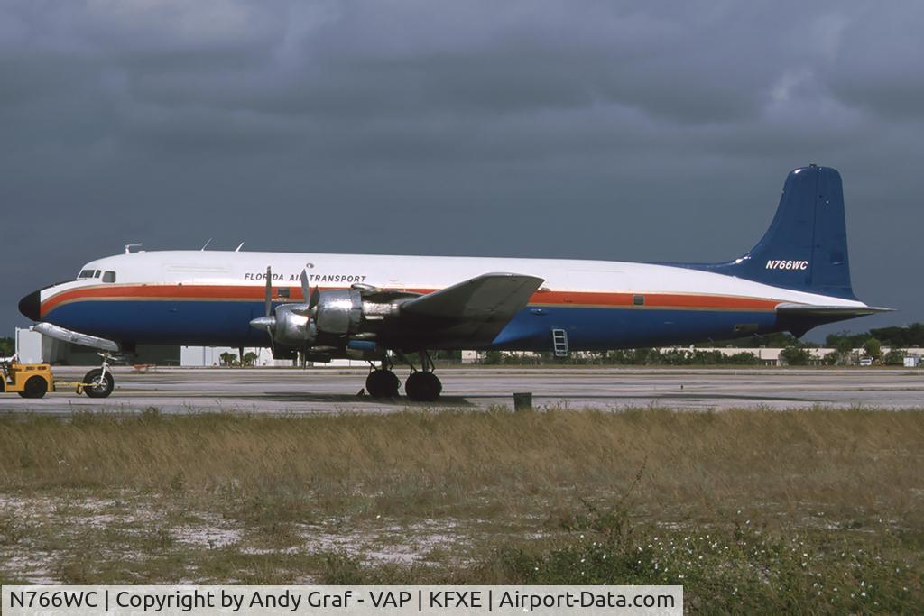 N766WC, 1953 Douglas C-118A Liftmaster (DC-6A) C/N 44597, Florida Air Transport DC6