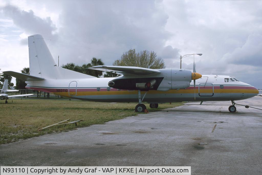 N93110, 1969 Antonov An-24B C/N 97305501, Antonov 24