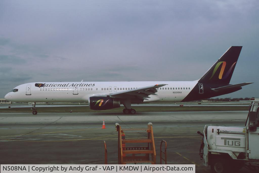 N508NA, 1994 Boeing 757-256 C/N 26244, National Airlines 757-200