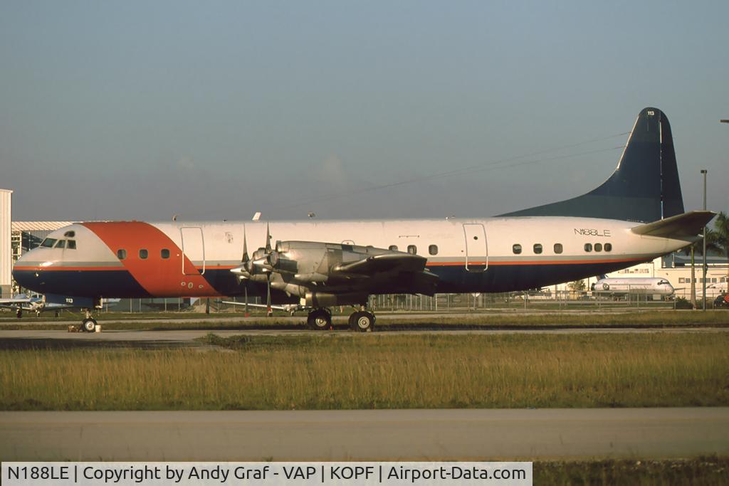 N188LE, 1960 Lockheed L-188C Electra C/N 1113, Lockheed 188