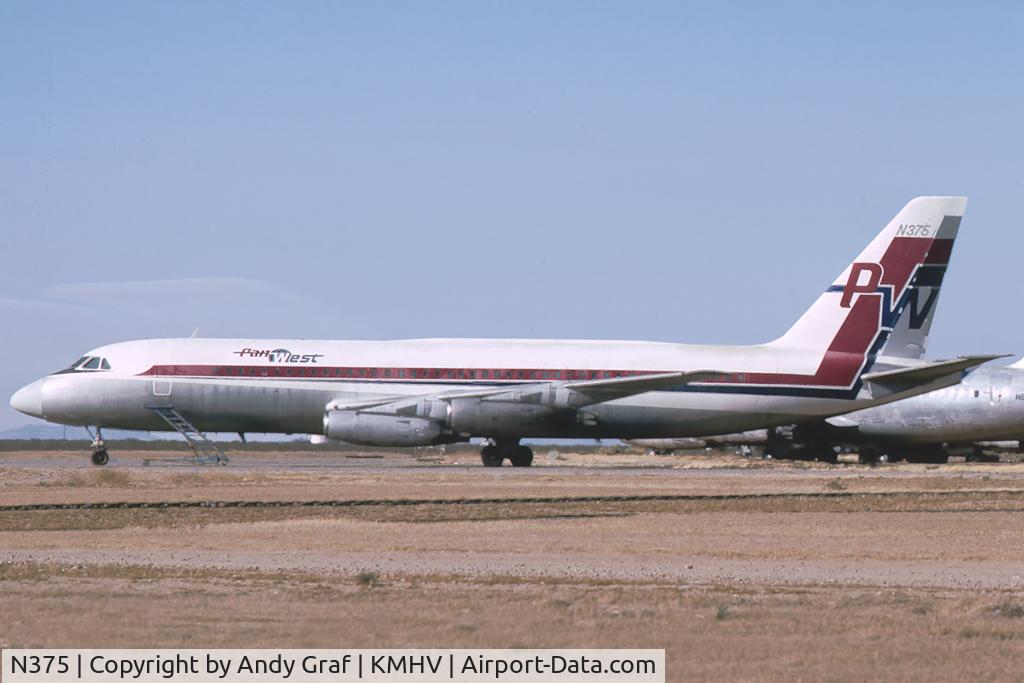 N375, 1961 Convair 880-22-1 C/N 22-00-32, Pan West CV-880