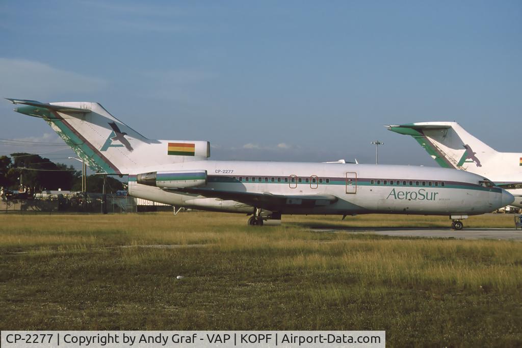 CP-2277, 1967 Boeing 727-23 C/N 19429, Aerosur 727-100