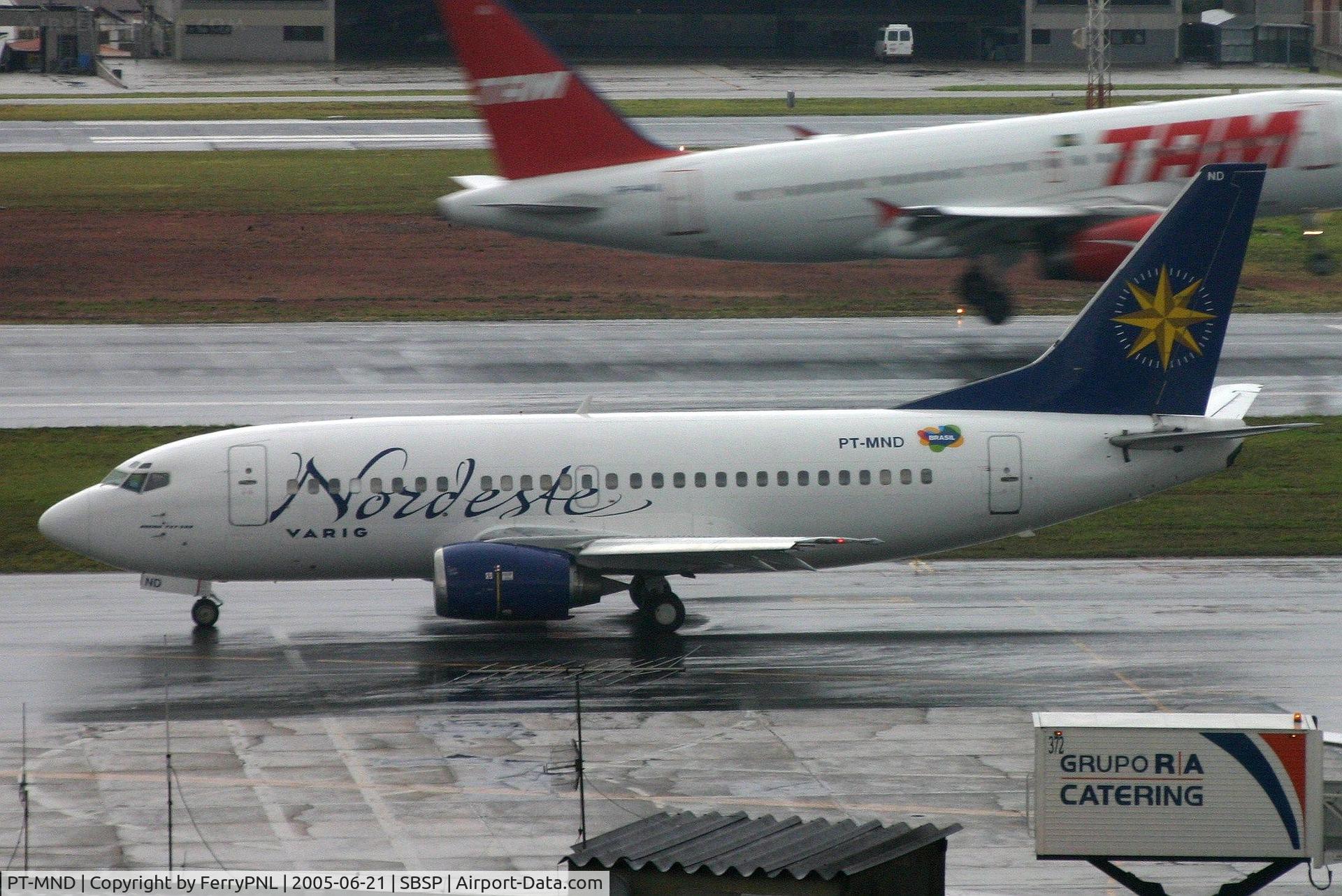 PT-MND, 1990 Boeing 737-53A C/N 24786, Nordeste B735