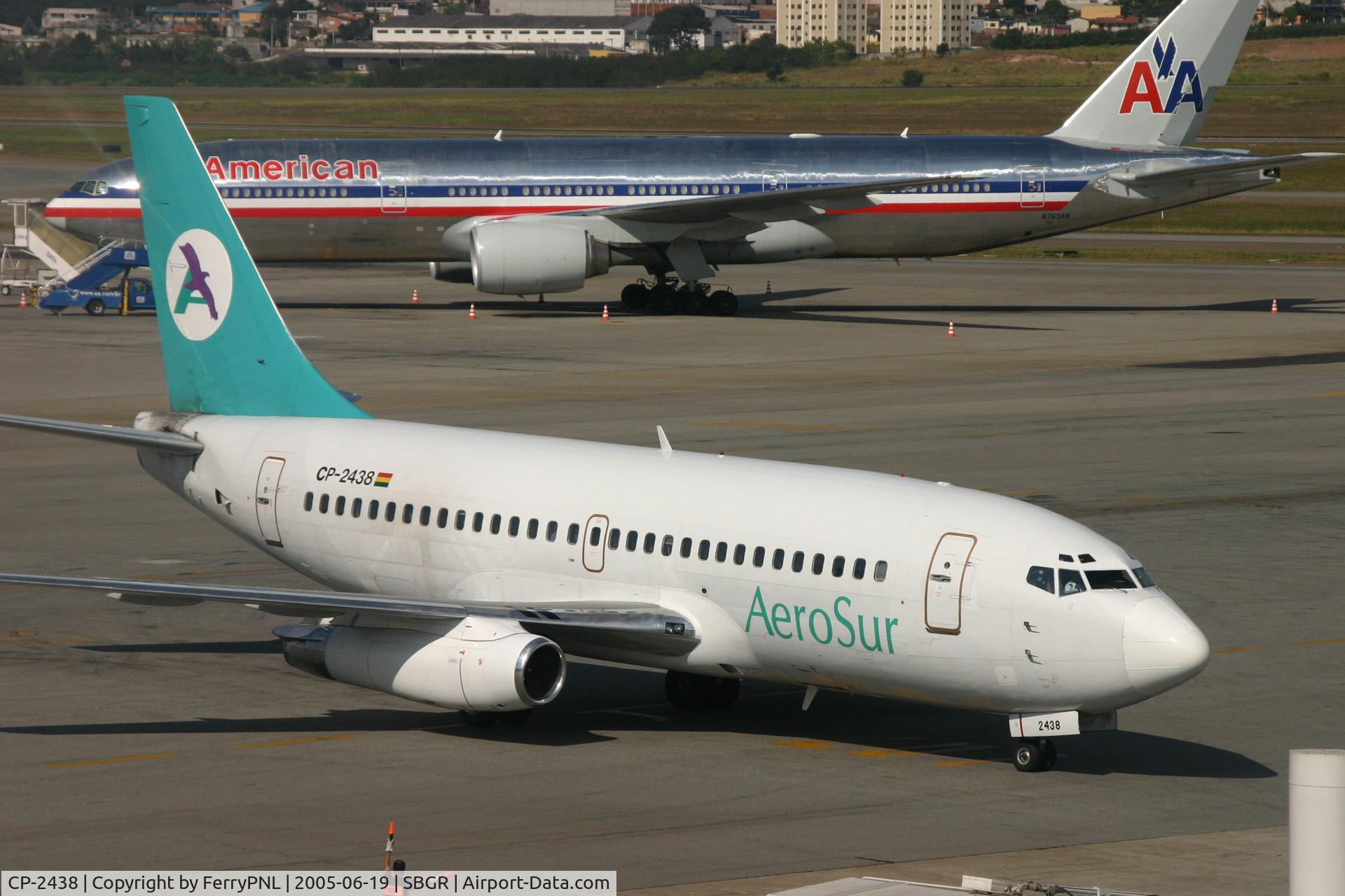 CP-2438, 1979 Boeing 737-201A C/N 21815, Aerosur B732 in GRU