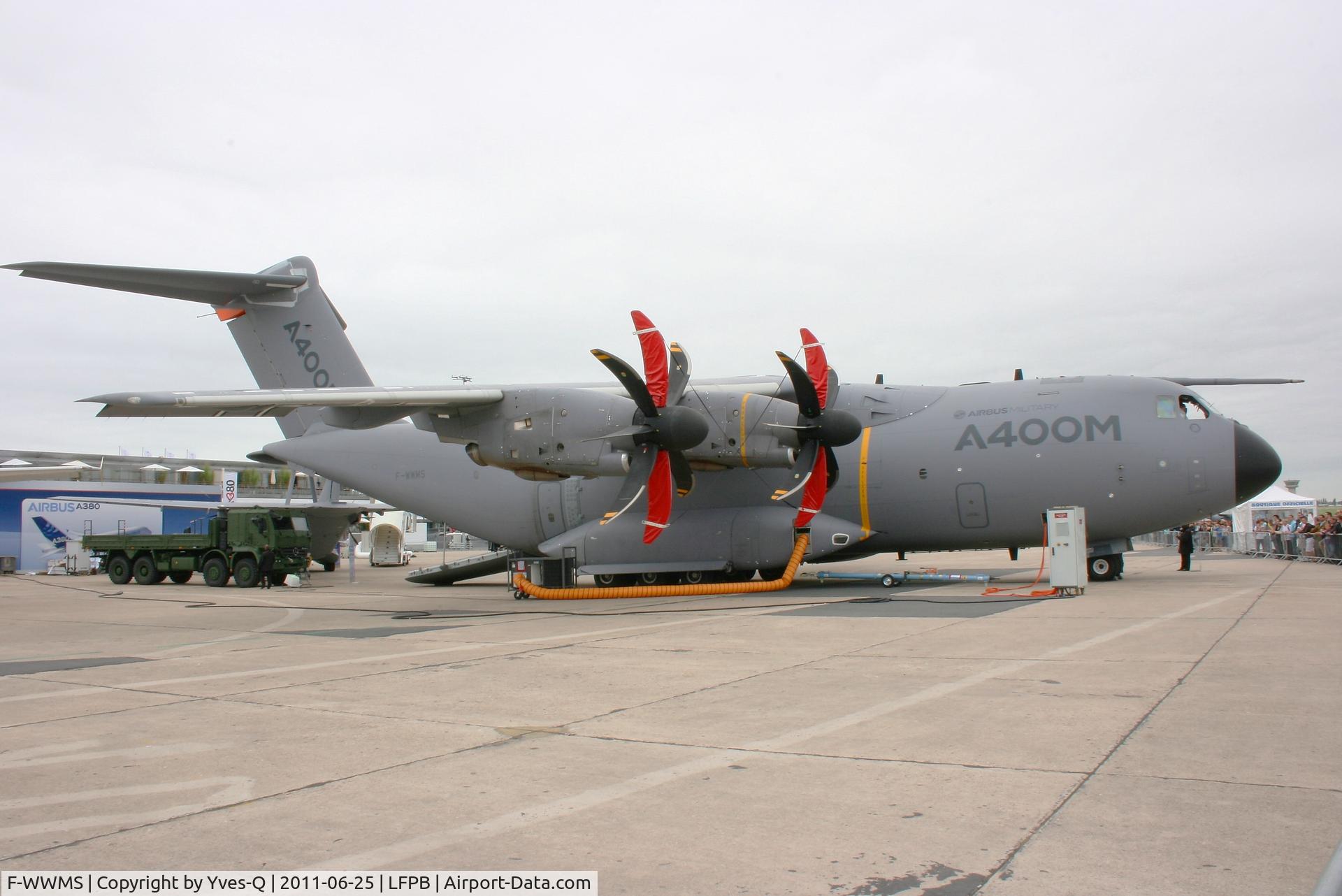F-WWMS, 2010 Airbus A400M Atlas C/N 003, Airbus Military A-400M Atlas, Static display, Paris Le Bourget (LFPB-LBG) Air show 2011