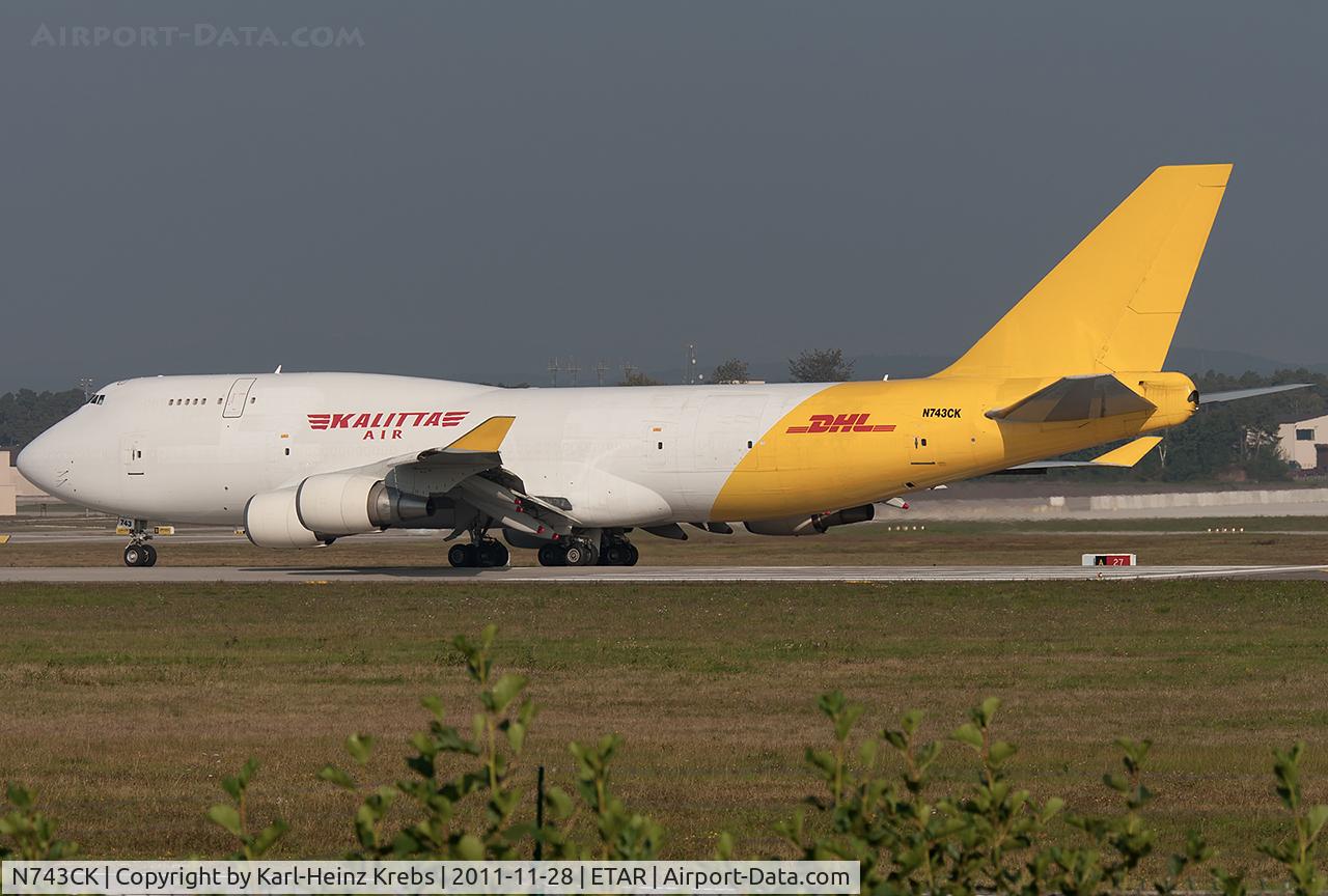 N743CK, 1993 Boeing 747-446 C/N 26350, Ramstein Air Base, Germany