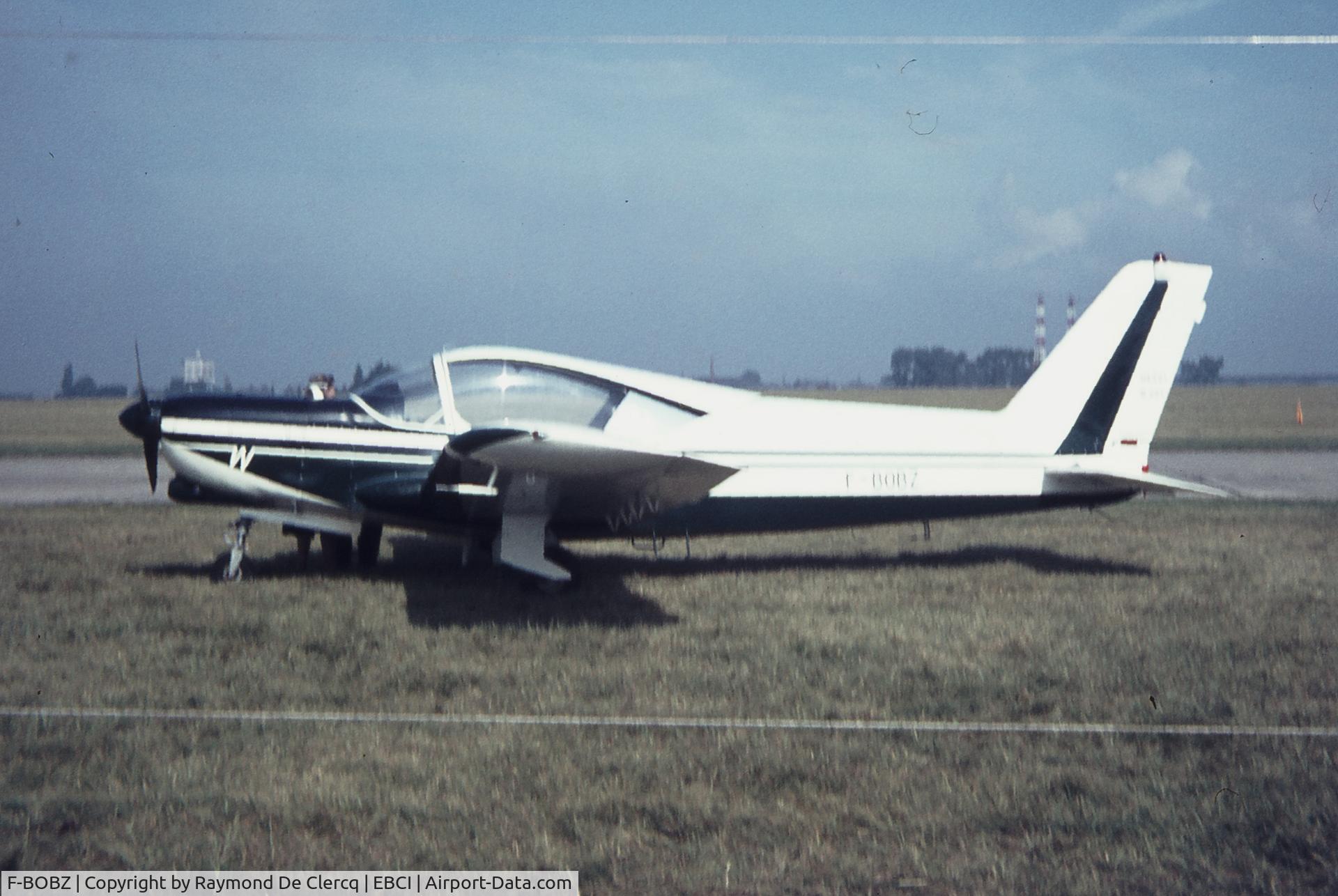 F-BOBZ, Wassmer WA-421 Prestige C/N 401, Charleroi 1967