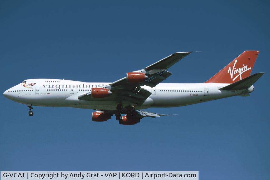 G-VCAT, 1982 Boeing 747-267B C/N 22872, Virgin Atlantic 747-200