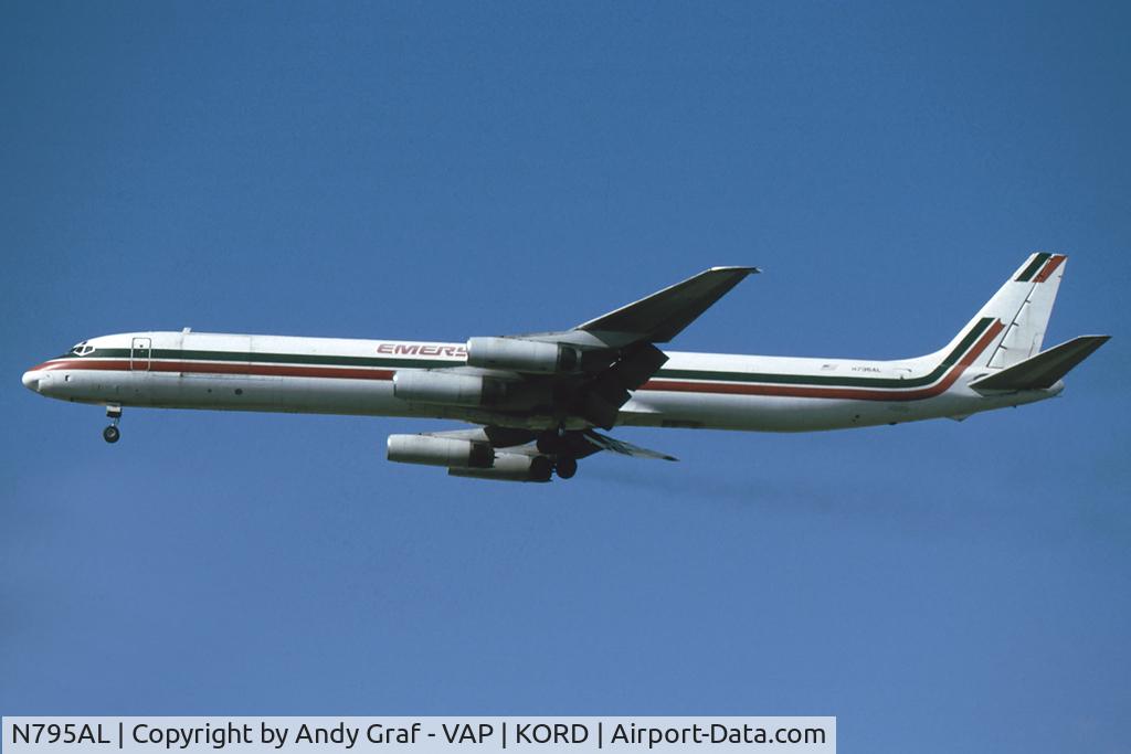 N795AL, 1970 Douglas DC-8-63 C/N 46136, Emery Worldwide DC8-63