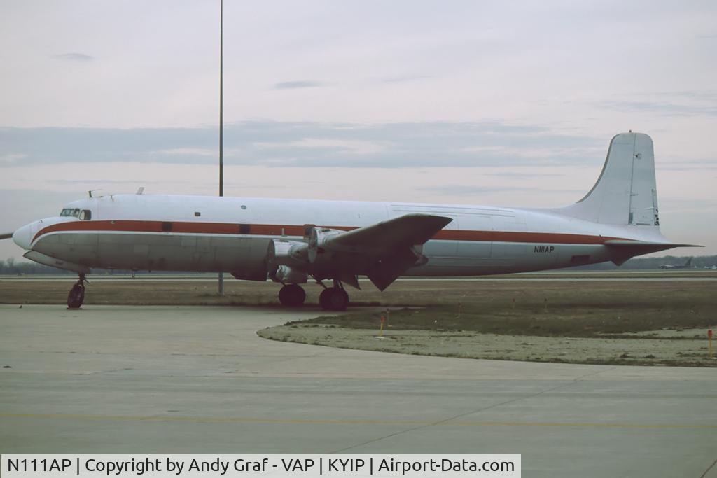 N111AP, 1957 Douglas DC-6BF C/N 45218, Zantop DC6