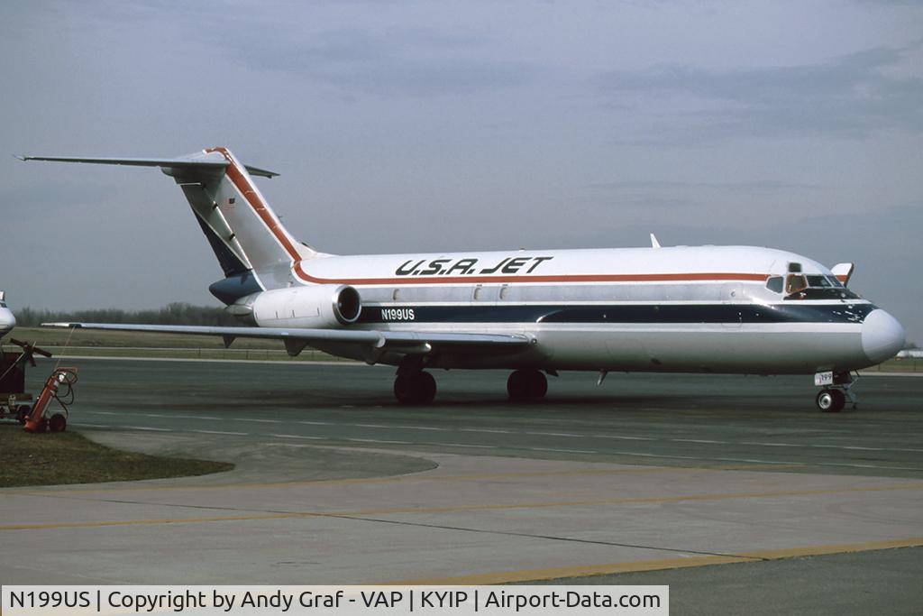 N199US, 1967 Douglas DC-9-15F C/N 47153, USA Jet DC9-15