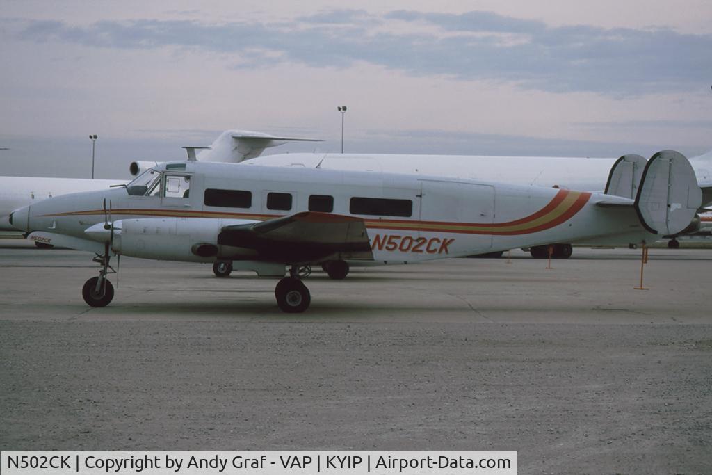 N502CK, 1954 Beech D18S C/N A-366, Kalitta B18