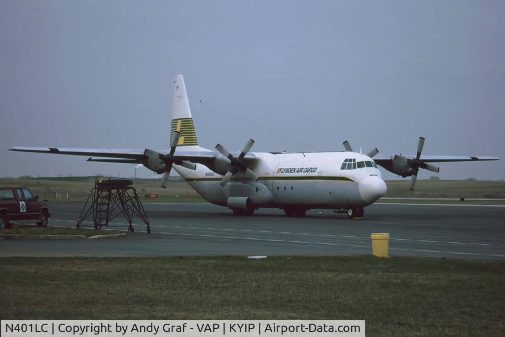 N401LC, 1975 Lockheed L-100-30 Hercules (L-382) C/N 382-4606, Lynden Air Cargo L-382
