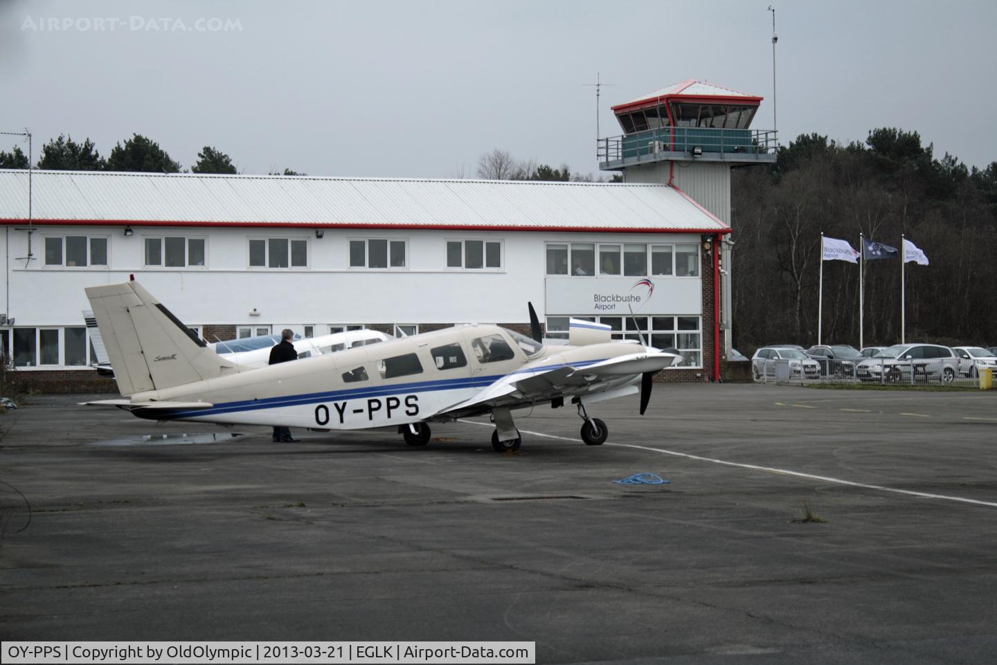 OY-PPS, 1987 Piper PA-34-220T Seneca III C/N 34-33021, Visiting from Finland