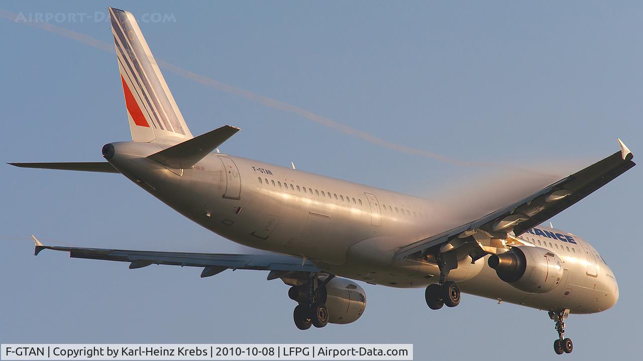 F-GTAN, 2007 Airbus A321-211 C/N 3051, Air France