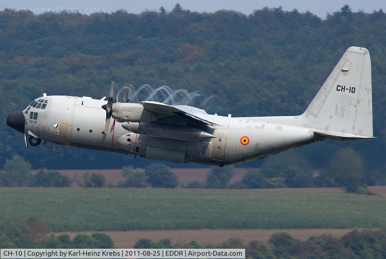 CH-10, 1972 Lockheed C-130H Hercules C/N 382-4481, Belgian Air Force, 15 Transport Wing Melsbroek