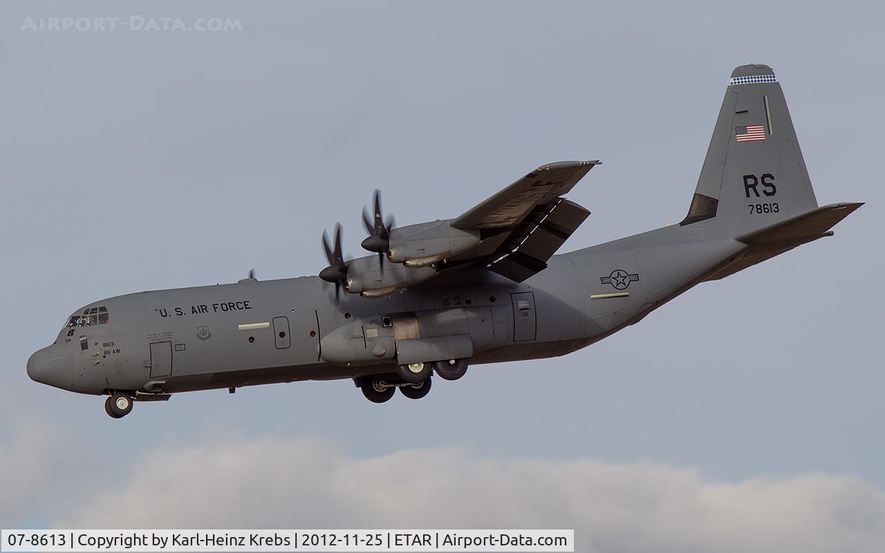 07-8613, 2004 Lockheed Martin C-130J-30 Super Hercules C/N 382-5624, on final RW 26