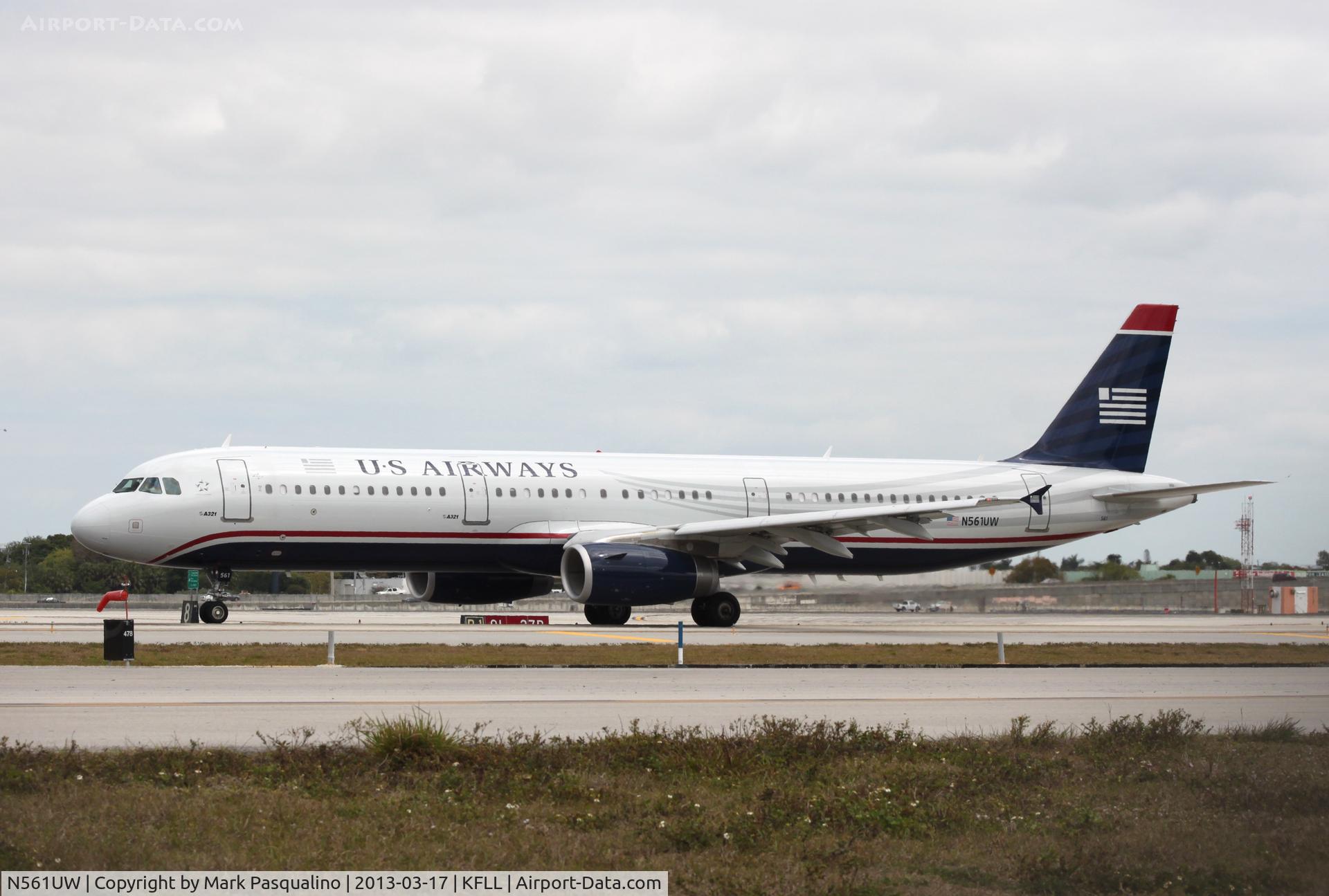 N561UW, 2012 Airbus A321-231 C/N 5317, Airbus A321