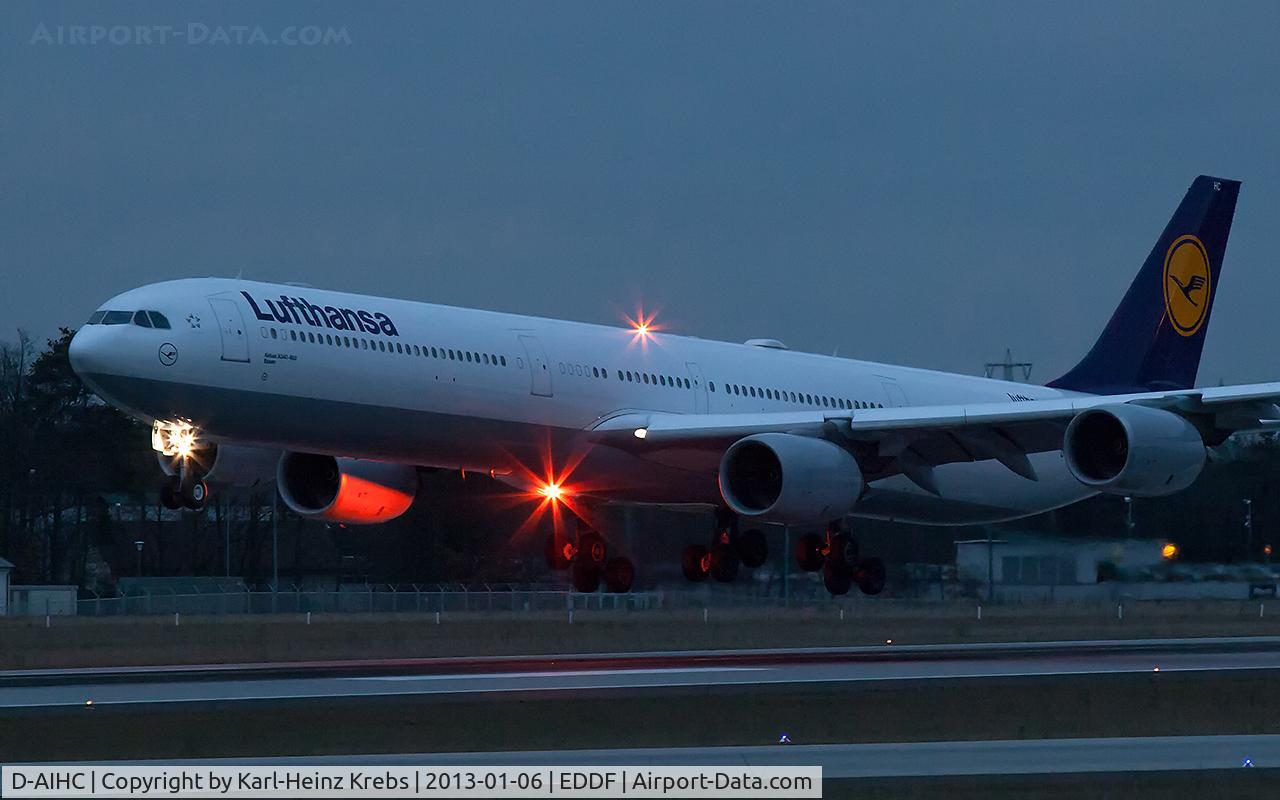 D-AIHC, 2003 Airbus A340-642 C/N 523, Lufthansa