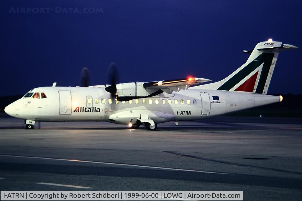 I-ATRN, 1986 ATR 42-312 C/N 020, I-ATRN @ LOWG