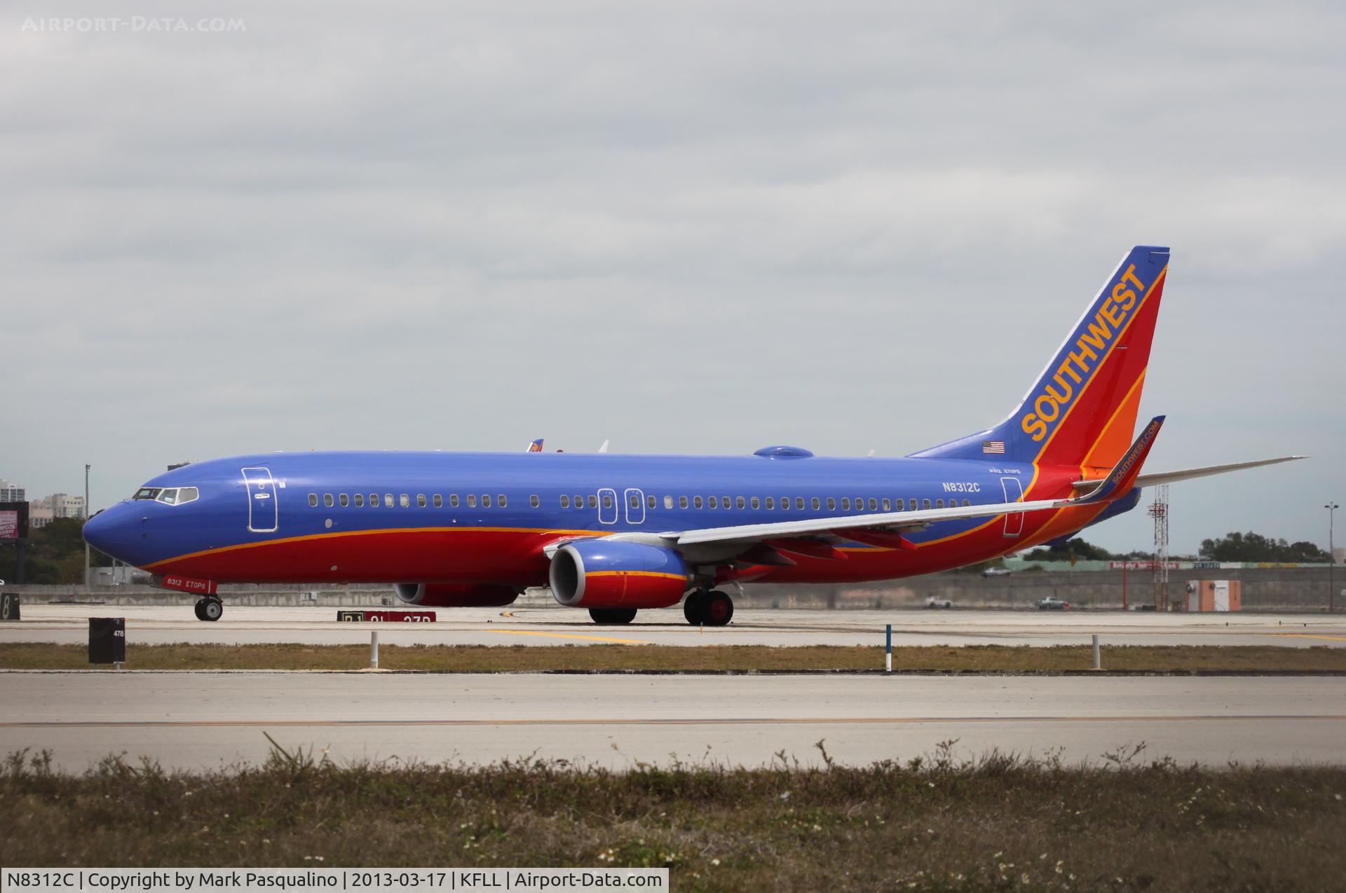N8312C, 2012 Boeing 737-8H4 C/N 38809, Boeing 737-800