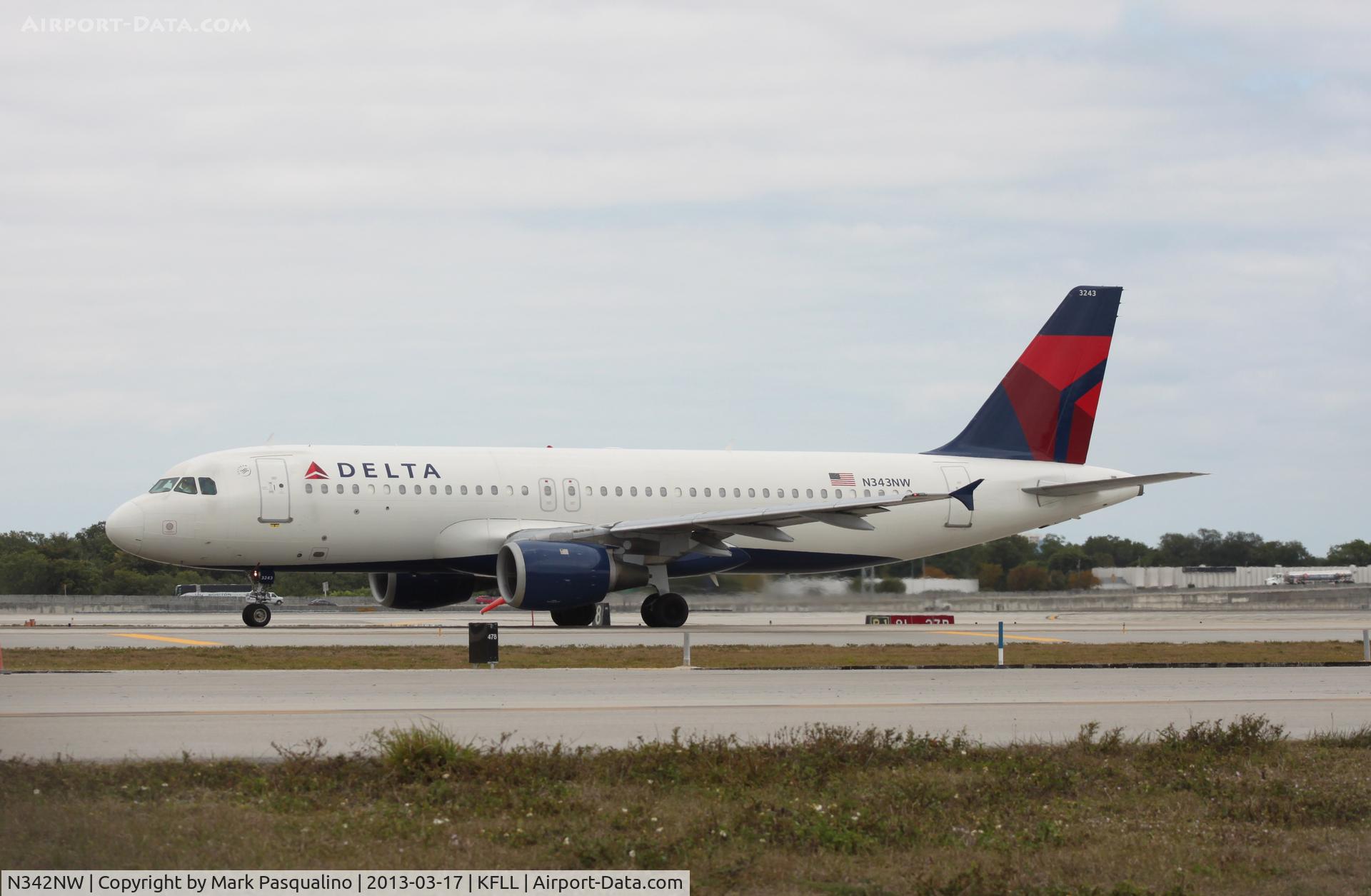 N342NW, 1993 Airbus A320-212 C/N 381, Airbus A320