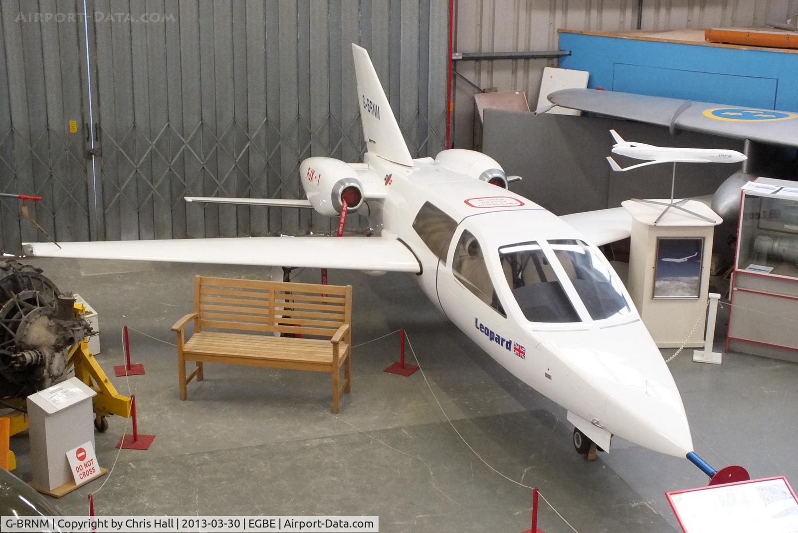 G-BRNM, 1989 Chichester-Miles Leopard C/N 002, preserved at the Midland Air Museum