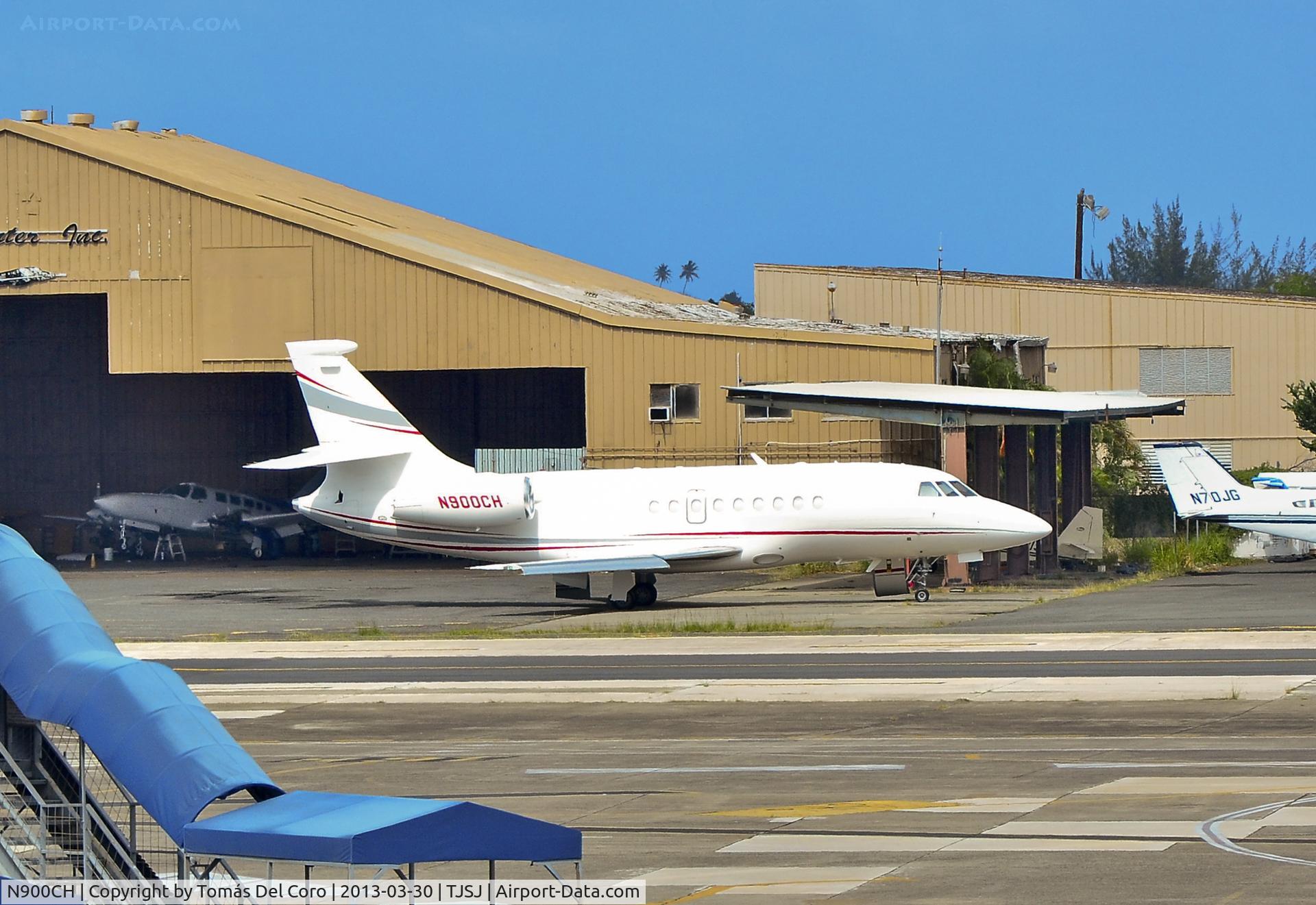 N900CH, 2001 Dassault Falcon 2000EX C/N 01, N900CH 2001 Dassault Falcon 2000EX C/N 01

San Juan - Luis Muñoz Marin International (SJU / TJSJ)
Puerto Rico, March 30, 2013 
Tomás Del Coro