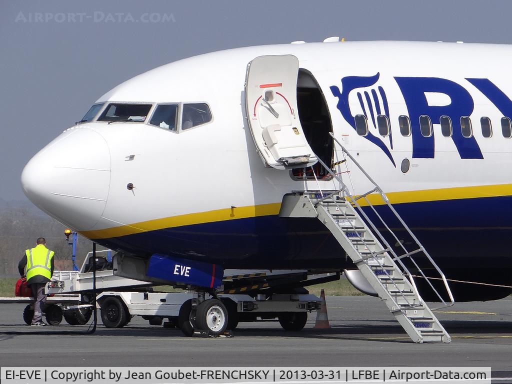 EI-EVE, 2012 Boeing 737-8AS C/N 35035, from and to Stansted
