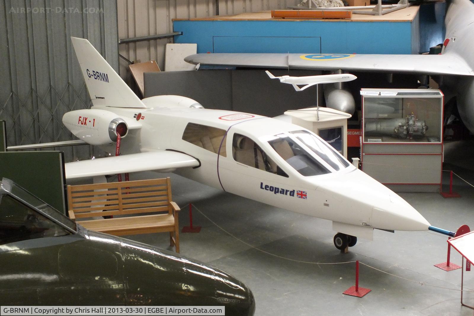 G-BRNM, 1989 Chichester-Miles Leopard C/N 002, preserved at the Midland Air Museum