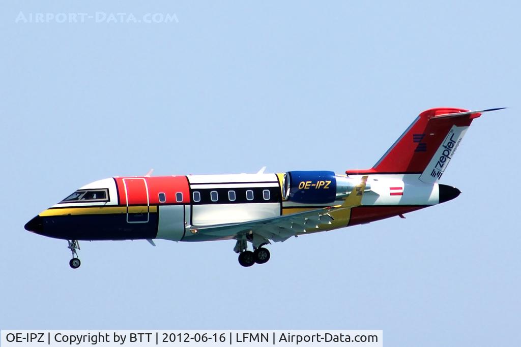 OE-IPZ, 2009 Bombardier Challenger 605 (CL-600-2B16) C/N 5808, Landing runway 04L
